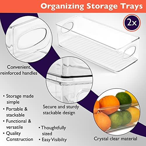 ClearSpace Plastic Pantry Organization and Food Storage Bin, 2 Pack - Image 2