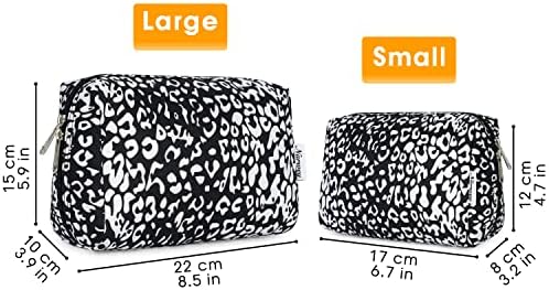 Narwey Makeup Bag Travel Toiletry Bag, Cosmetic Bag - Image 5