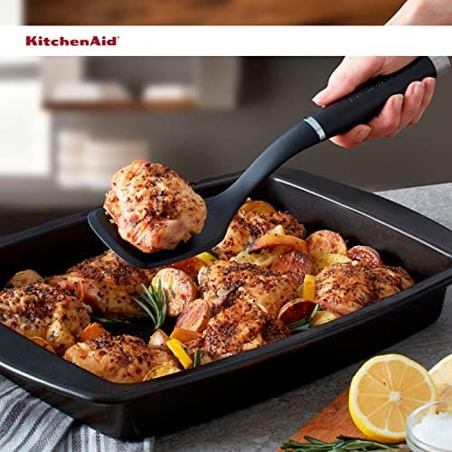 KitchenAid KO015OHOBA Gourmet Nylon Short Turner, Matte Black - Image 6