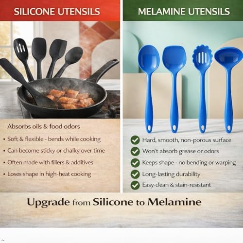 Reston Lloyd Cooking Spoon for Serving, Heat Resistant, BPA Free Melamine 11 - Image 4