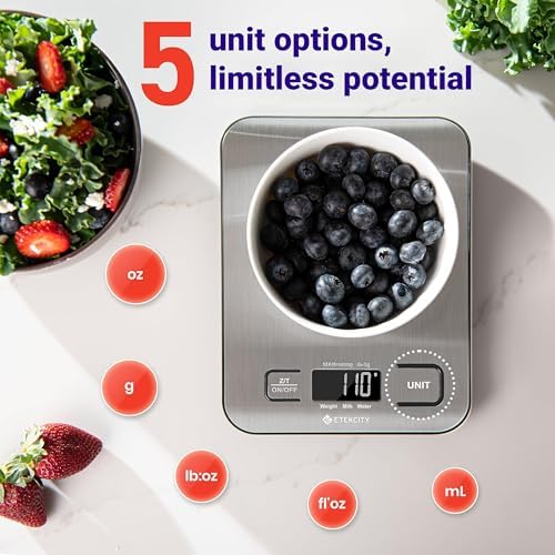 Etekcity Food Kitchen Scale, Digital Grams and Ounces - Image 3