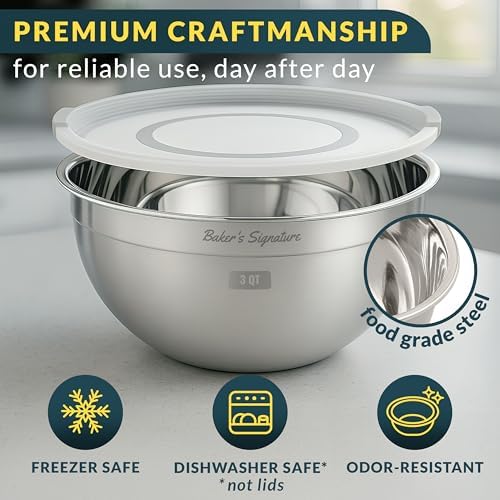 Stainless Steel Mixing Bowls - Image 3