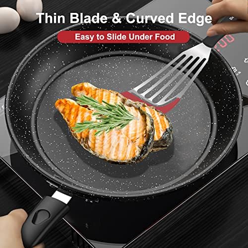 Beijiyi 2-Piece Silicone Fish Spatula - Image 4