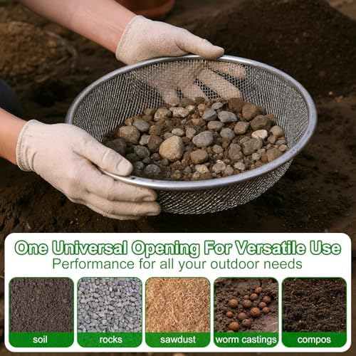 2 Pack Soil Sifter for Gardening - Image 6