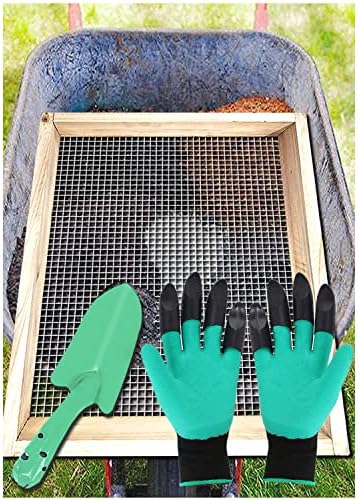 Soil Sifter, Dirt Sifter for Gardening, Compost Sifter, Garden Sieve, Light by VIPMORE