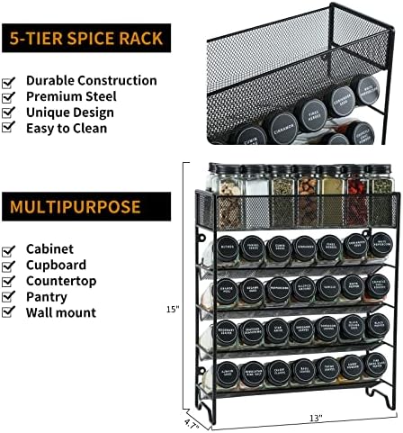 Skiileor Spice Rack Organizer - Image 2