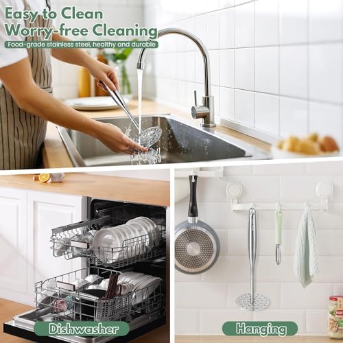 Stainless Steel Potato Masher - Image 5