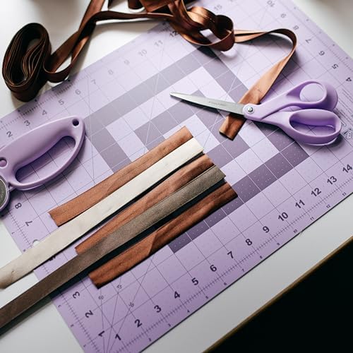Fiskars 12" x 18" Self Healing Cutting Mat, Lilac Mountain Haze - Image 4