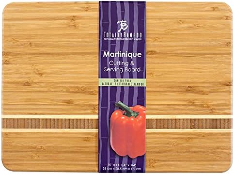 Totally Bamboo Martinique Bamboo Serving and Cutting Board - Image 6