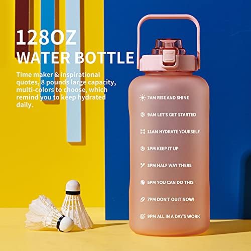 ST-YIBEN 64oz, 128oz Large Motivational Water Bottle - Image 6