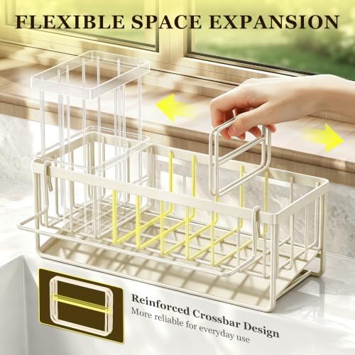 Sponge Holder for Kitchen Sink, Kitchen Sink Caddy, Kitchen Sink Sponge Holder - Image 3