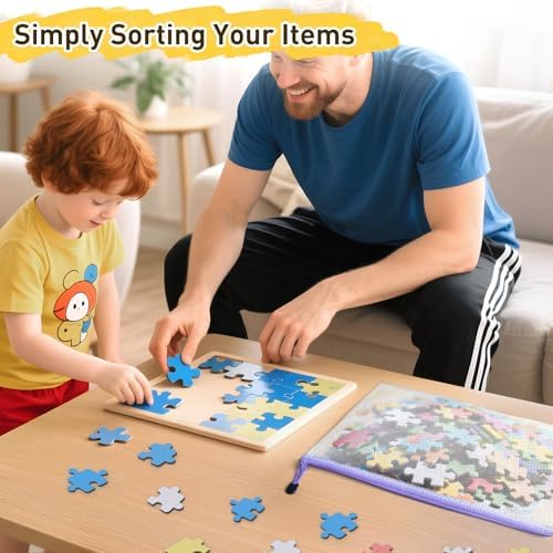14pcs Mesh Zipper Pouch Bags, 8 Sizes Zippered Storage Bags - Image 6