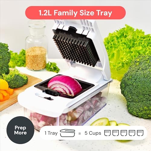 Fullstar Pro Original Vegetable Chopper & Spiralizer, All-in-1 Kitchen Tool - Image 6