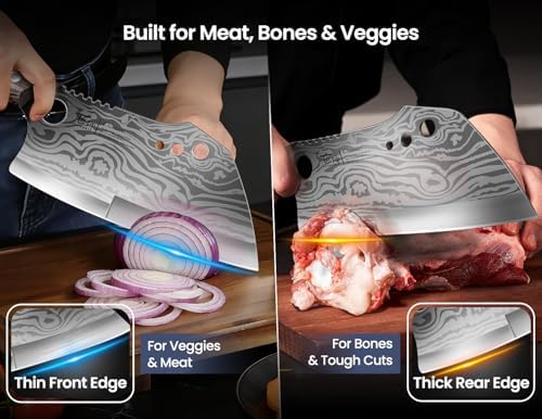 SYOKAMI Meat Cleaver Chef Knife - Image 3