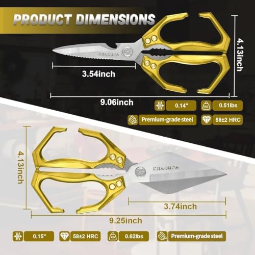 Dream Reach Heavy Duty Poultry Scissors Set - Image 5