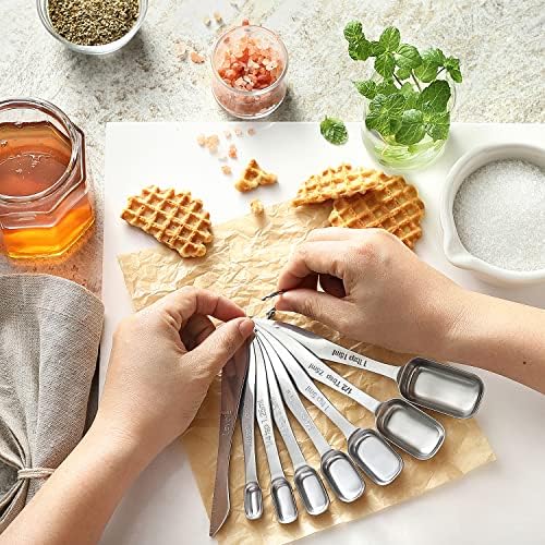 Spring Chef Nesting Stainless Steel Measuring Spoons Set of 13 - Image 4