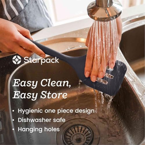 Starpack 'Let it Drain' Silicone Slotted Spoon - Image 3