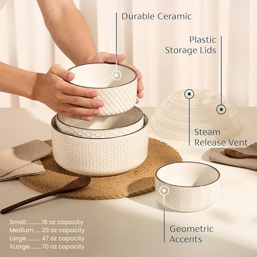 KooK Ceramic Nesting Bowls - Image 3
