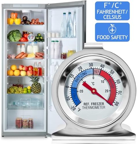12 Pack Refrigerator Freezer Thermometer Large Dial Fridge Thermometer - Image 4