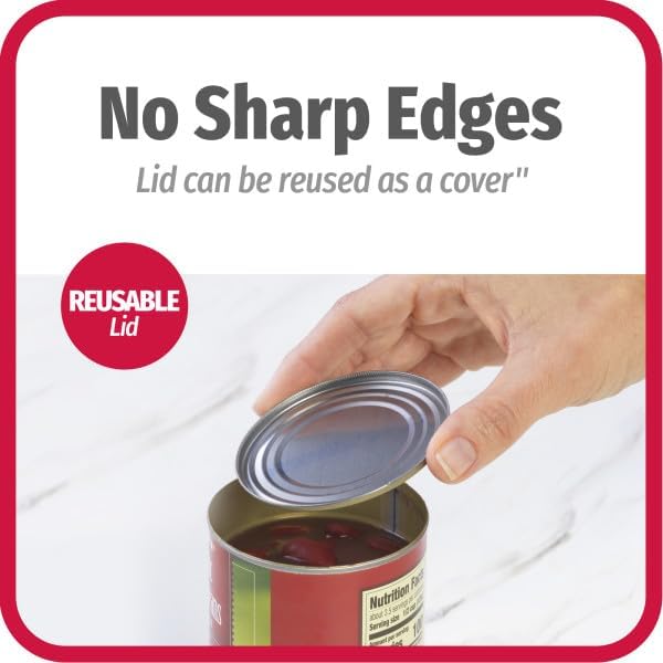 Good Cook Can Opener, Safe Cut Manual Can Opener, no Sharp_Can Edges - Image 3