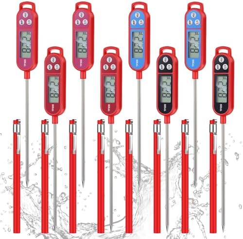 Copkim 8 Pcs Food Thermometer Instant Read Probe BBQ by Copkim