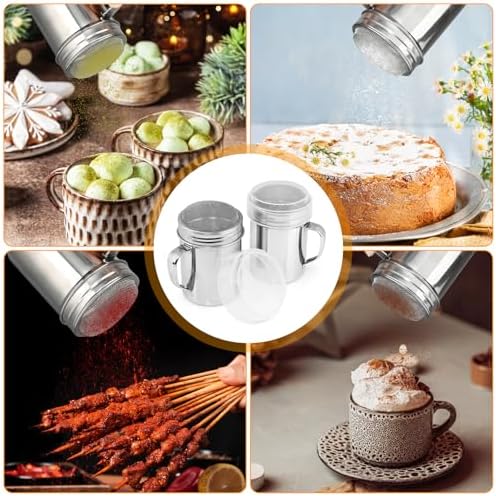 Accmor Powdered Sugar Shaker Duster, Cinnamon Shaker Flour Duster Sifter - Image 6