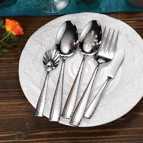 KEAWELL Premium Louis Hammered Utensil Set - Image 4