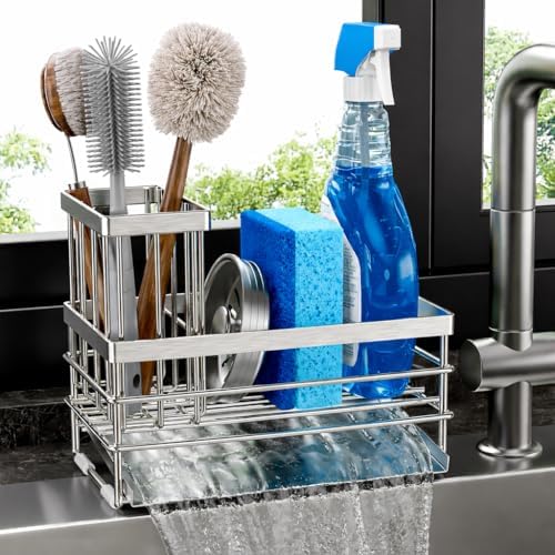 Cisily Sink Caddy Sponge Holder by CISILYHOMELIFE