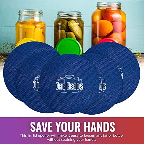 JAR HEADS Rubber Jar Opener Gripper Pad 5 Pack - Image 4