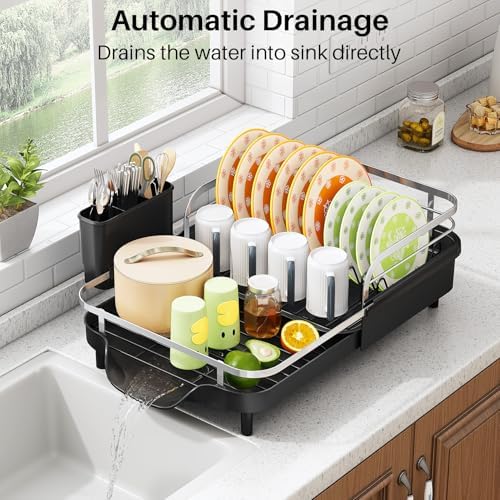 SAYZH Expandable Dish Drying Rack - Image 3