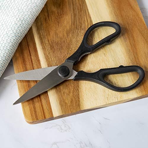 Rae Dunn Kitchen Scissors- Stainless Steel Kitchen Shears, Cooking Scissors - Image 4