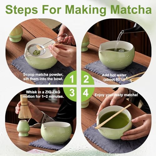 Clay&Fire Matcha Whisk, Handcrafted Bamboo Whisk - Image 3