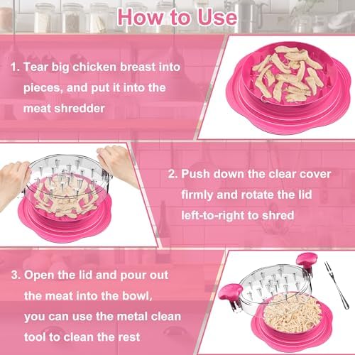 Chicken Shredder Tool Twist Large Meat Shredder - Image 6