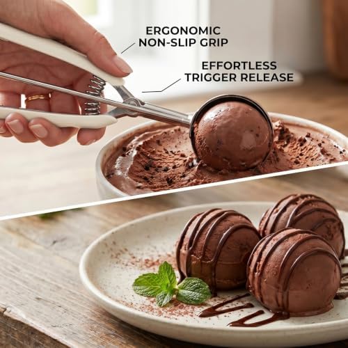 #40 Cookie Scoop, 2 Tbsp/ 30 ml/ 1 oz Cookie Dough Scoops - Image 3