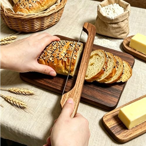 Sourdough Bread Knife for Homemade Bread, Bread Slicer-Cutter& Bread Bow Knife - Image 7