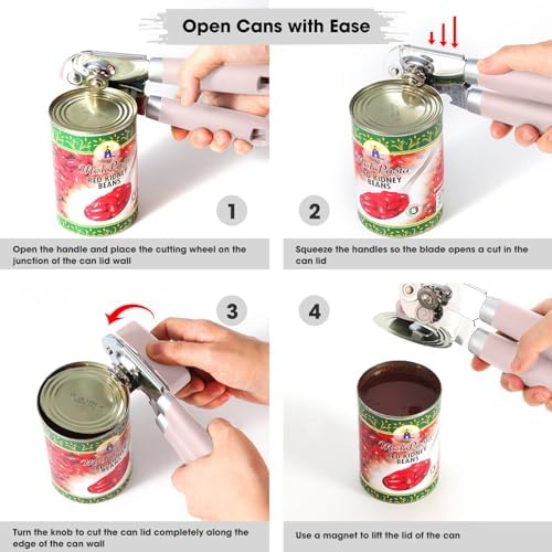 Beneno Heavy Duty Hand Can Opener Manual - Image 4