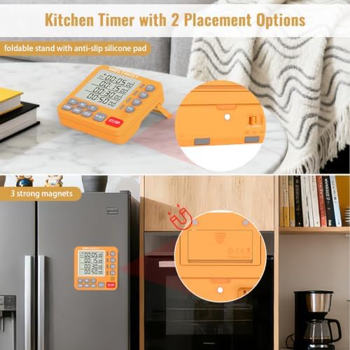 Digital Dual Kitchen Timer - Image 4