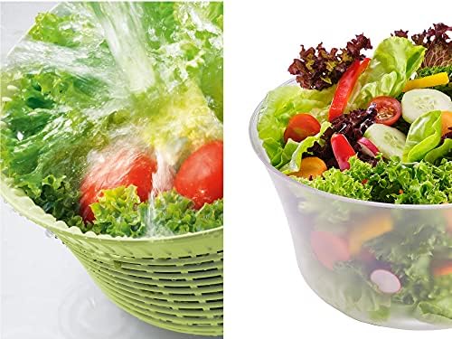 Comfortline Signature Salad Spinner – Ergonomic Left/Right-Handed Spin - Image 5