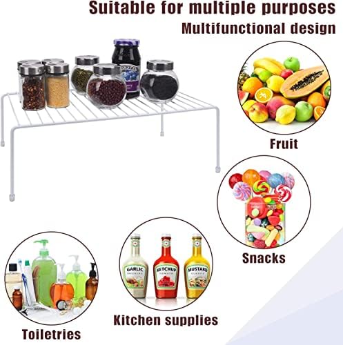 Large Cabinet Storage Shelf Rack, Shelves，Kitchen Counter and Cabinet Shelf - Image 3
