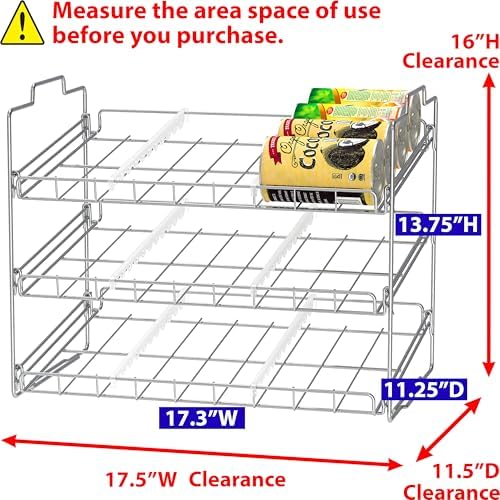 Deco Brothers Stackable Can Rack Organizer Holds Up to 36 Cans - Image 2