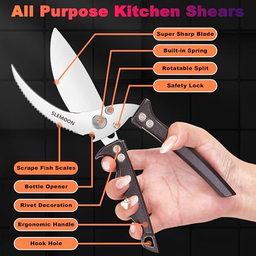 Heavy Duty Kitchen Shears for Food - Image 3