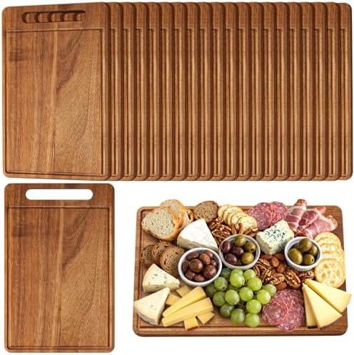Nuenen 40 Pcs Bulk Wood Cutting Board by Nuenen