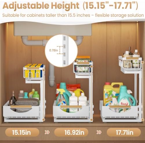 Under Sink Organizer and Storage - Image 3