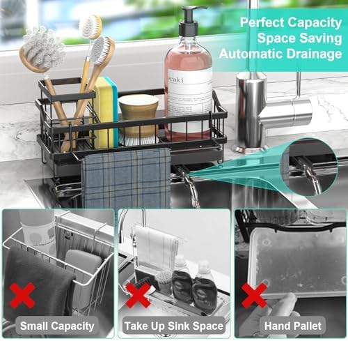 Sponge Holder for Kitchen Sink - Image 5