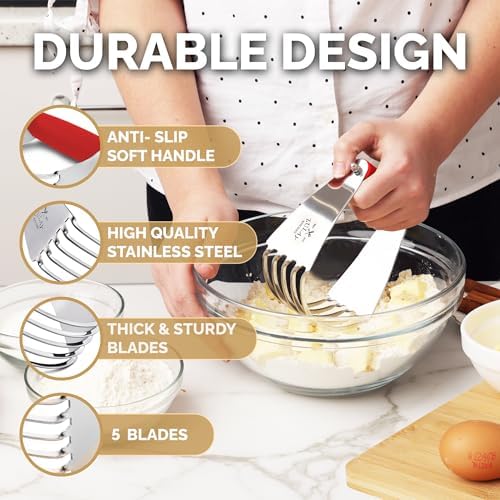 Zulay Kitchen Professional Dough Blender - Image 4