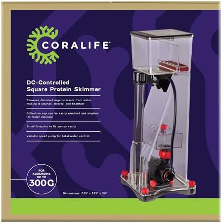 Coralife DC-Controlled Square Protein Skimmer by Coralife