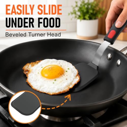 6Pcs Silicone Spatula Turner Set, Heat Resistant Silicone Spatula - Image 4