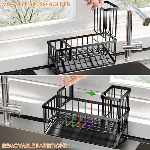 Cisily Extra Large Kitchen Sink Caddy Organzier - Image 4