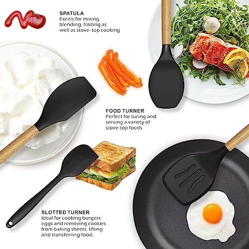 oannao Silicone Cooking Utensils Set - Image 3