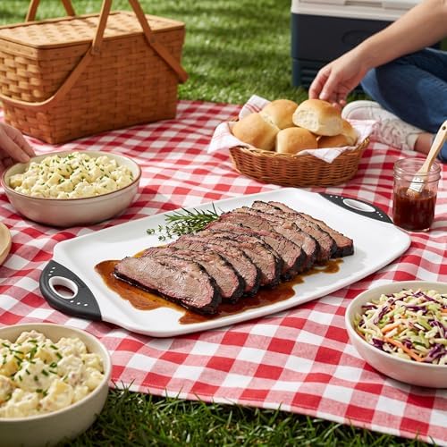 Dexas Chop & Serve Cutting Board, 12.5 x 20 Inch, Large Kitchen Prep and - Image 6